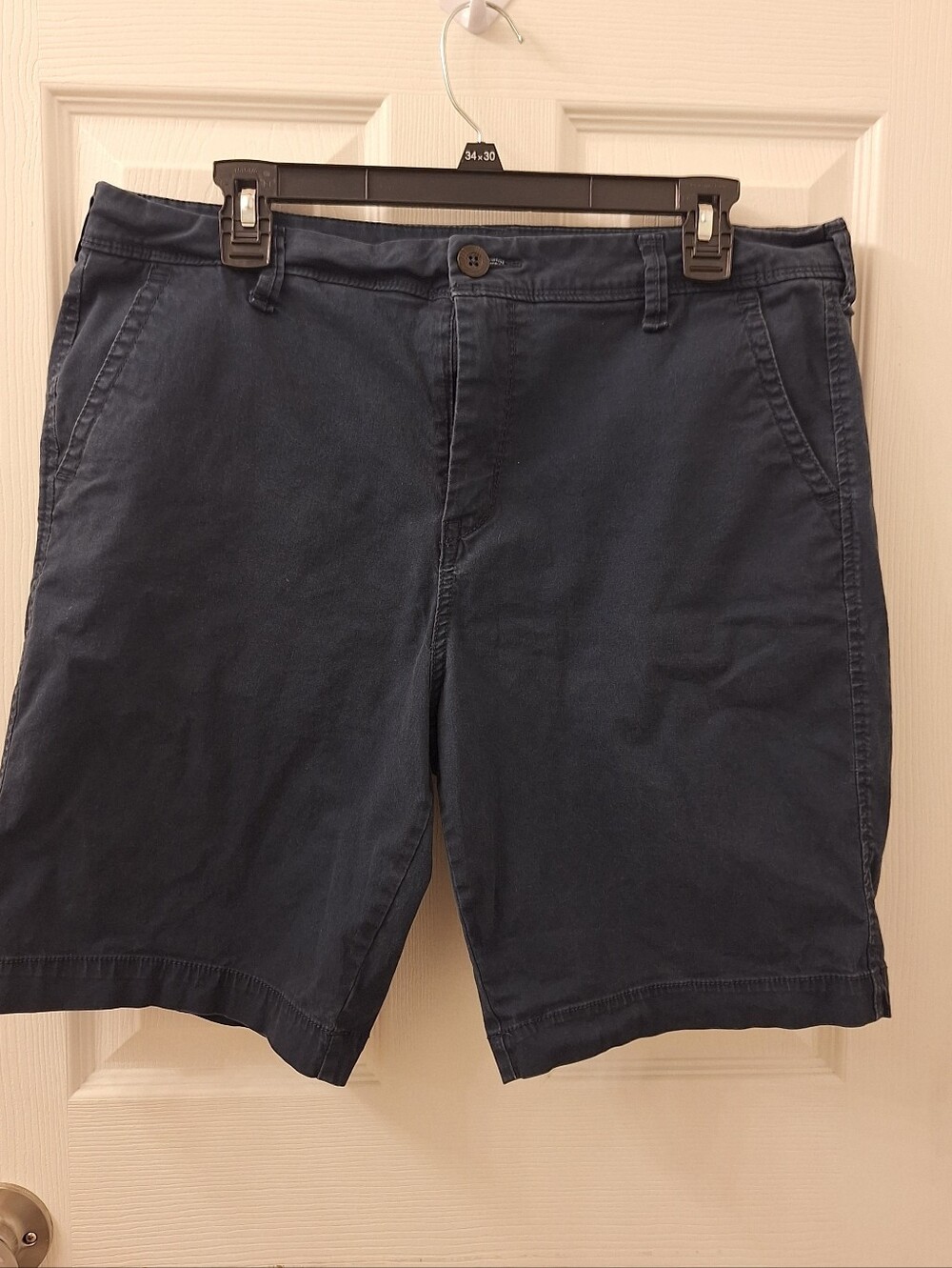 Aero Men's Size 34 Navy Classic Cotton Shorts